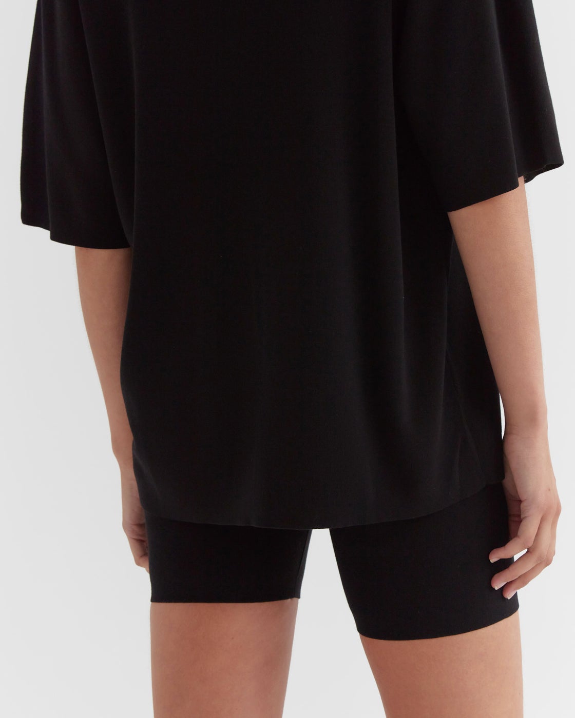 Milano Knit Shorts- Black