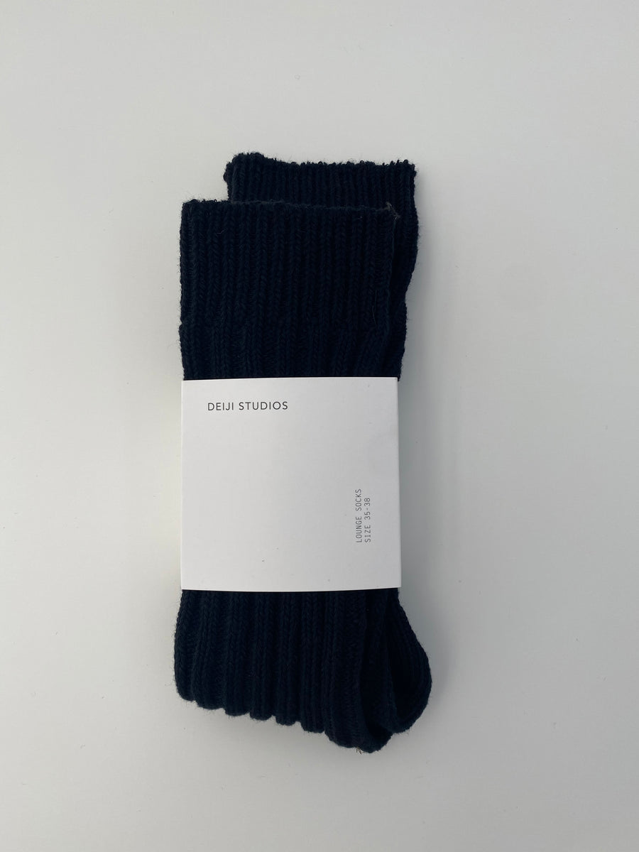 The Woven Sock- Black